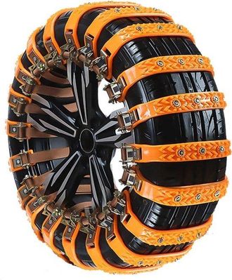 OEM 2 Catene Da Neve Universali Per Autovetture, Suv E Camion - Adatte A Pneumatici Con Larghezza Da 165 A 265 Mm - Catena Di Emergenza