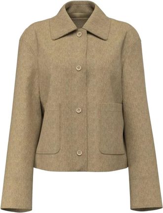 Guess Elly Caban - Dames - Jassen - Beige - Maat: L