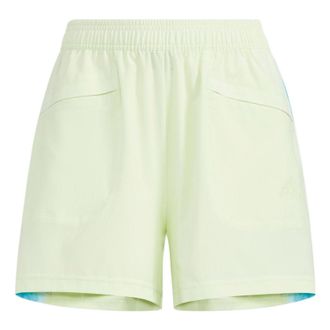 adidas (WMNS) adidas Met AOP Shorts Green HI6829