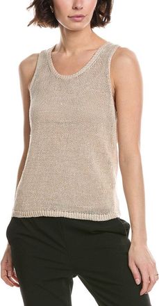 Vince Beachy Linen Tank