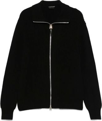 Tom Ford Cardigan con zip - Nero