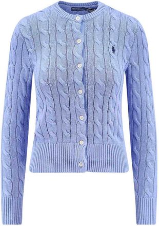 Polo Ralph Lauren Cotton cardigan with contrasting logo