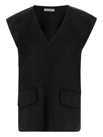 By Malene Birger Cilia vest - women - Wool - 34 - Black