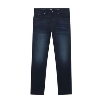 HUGO BOSS Jeans, Heren, Blauw, W32 L34, Slim-fit Jeans