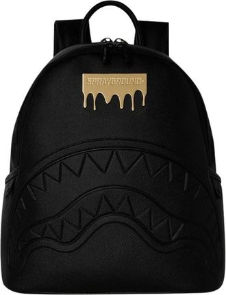 Sprayground Backpacks, male, Black, Size: ONE SIZE Gold Brick Luxe Savage Backpack