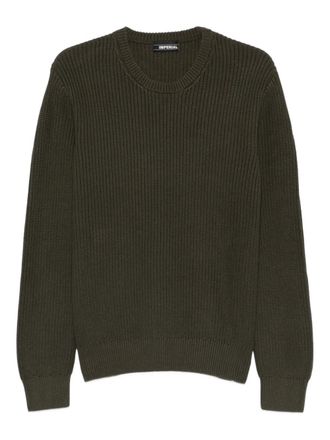 Imperial ribbed sweater - Green