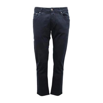 Jacob Cohen Slim-fit Jeans, male, Blue, Size: W31 Nick Slim 5-Pocket Trousers