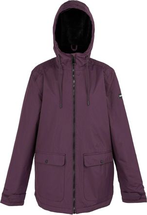 Regatta Womens Broadia Waterproof Insulated Jacket - Deep Plum - 12