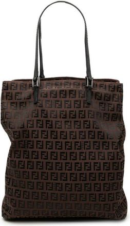 Fendi Pre-owned Fendi Zucchino Canvas Tote Ladies 8BH067