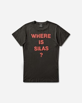 Silas Men s Lightweight Vintage T-Shirt Black