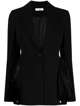 BESFXXK Victorian button-up blazer - Black