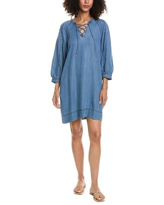 Tommy Bahama Chambray Olei Linen-Blend Dress