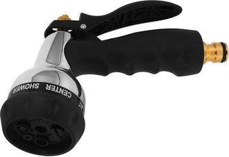 2B Metal Water Gun Hose Nozzle For Watering And Cleaning Versatile Use