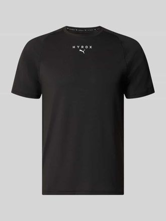 Puma Regular Fit Sport-T-Shirt mit Logo-Print Modell PWRMODE in Black, Gr&ouml;&szlig;e XXL
