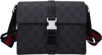 Gucci Herens Crossbodytassen Zwarte stof