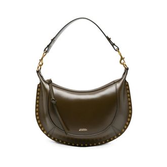 Isabel Marant Naoko Bag - Dames - Tassen - Groen - Maat: ONE Size Leer