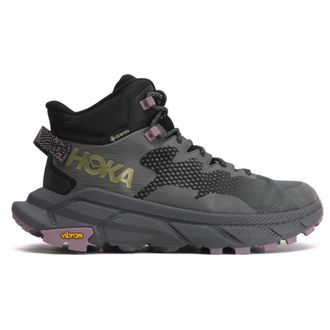 Hoka One One Hoka Trail Code GTX Textile Synthetic Womens Ankle Boots - Black Castlerock - Size:UK 7.5