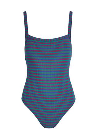 Lido Trentanove Striped Swimsuit - Multicoloured - XL (UK16 / XL)