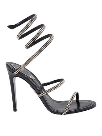Rene Caovilla Snake Pump Sandals