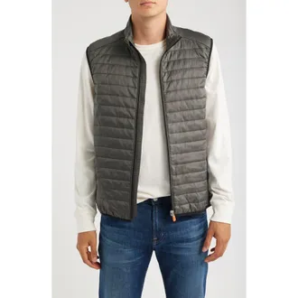 Save The Duck Vince Water Repellent Puffer Jacket in Gunmetal Grey at Nordstrom, Size X-Large