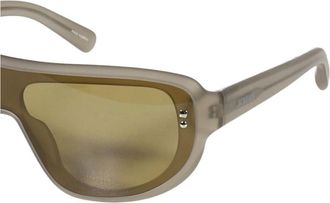Jacquemus Jac 225C 2Sun Zonnebril - Dames - Zonnebrillen - Groen - ONE Size - Nylon - Accessoires