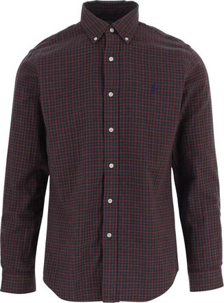 Polo Ralph Lauren Katoenen overhemd met ruitpatroon - Heren - Casual Overhemden - Veelkleurig - XL - Katoen - Overhemden