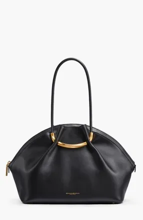 DKNY Oxford Satchel in Blk/gold at Nordstrom