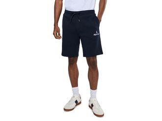 Polo Ralph Lauren 9-Inch Logo Double-Knit Shorts Mens Shorts Aviator Navy : 2XL 9, Cotton/Polyester