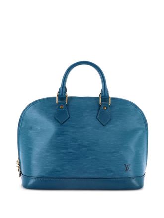 Louis Vuitton Vintage Alma Handbag Epi Leather PM satchel - Blu