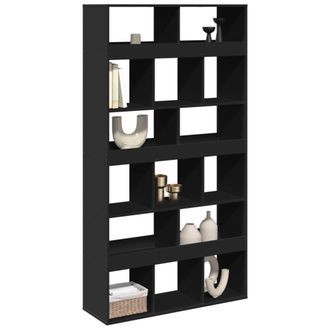 Berkfield Home Room Divider Black 100x33x187.5 cm Engineered Wood