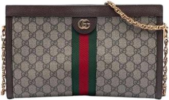 Gucci Pre-owned Cross Body Bags, female, Beige, Size: ONE SIZE Pre-owned Vintage Cross Body Bag