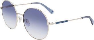 Longchamp LO143S 719 Womens Sunglasses Gold Size 58