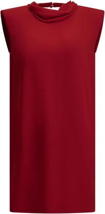 Valentino Cady Couture Kort Jurk - Dames - Korte kleedjes - Rood - M - Kleedjes