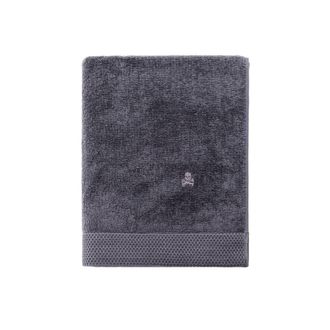 Scalpers Toalla de ba&ntilde;o de algod&oacute;n gris 90x150cm
