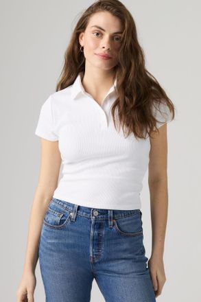 Levi's Polo Rory - Donna - XS - Bianco / Bright White