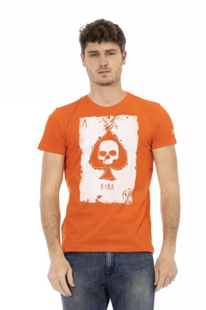 Trussardi Ace Of Spades T-shirt Oranje