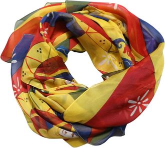 Dolce & Gabbana Foulard Sjaal - Dames - Zijden sjaals - Veelkleurig - ONE Size - Accessoires