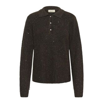 Cream Truien & Vesten, Dames, Grijs, M, Rondgebreide bovenkleding