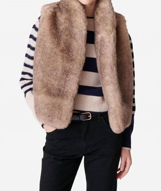 Vanessa Bruno Marcello Vest In Greige