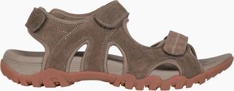 Mountain Warehouse Mens Mountain Warehouse Mens Rock Suede Walking Sandals - Brown - Size: 10