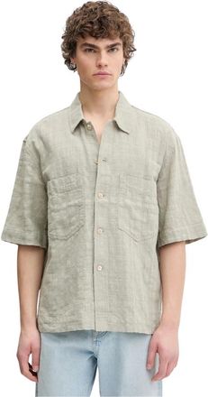 Sunflower Camisa de Manga Corta - Shirts - Hombre - Verde - L