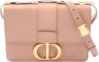 Dior Pre-owned 30 Montaigne Leren Schoudertas - Dames - Vintage Schoudertas - Roze - ONE Size - Leer - Vintage