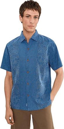 Tommy Bahama Kona Luxe Border Mens Clothing Dockside Blue : 2XL, Silk