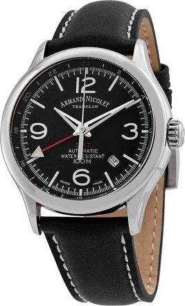 Armand Nicolet MHA Automatic Mens Watch A846HAA-NR-P140NR2