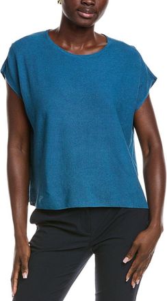 Eileen Fisher Eileen Fisher Linen-Blend Boxy Sweater