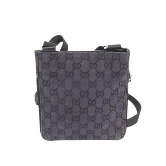 Gucci Pre-owned Cross Body Bags, male, Black, Size: ONE SIZE Pre-owned Vintage Messenger Bag