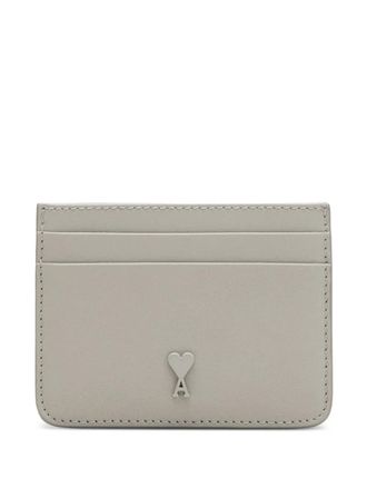 Ami tonal stud cardholder - Grey