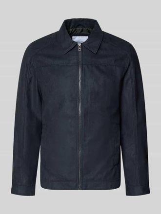 Jack & Jones Regular Fit Jacke mit Umlegekragen Modell Dylan in Black, Gr&ouml;&szlig;e XXL