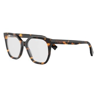 Fendi Lettering Square Frame - unisex - Accessoires - Veelkleurig - Maat: 54 MM