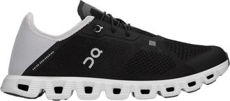 On Womens Cloud 5 Coast Sneakers, Black/Shadow-black, 7